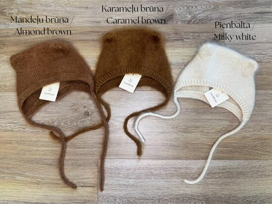 Adīta cepure "Lācēns"