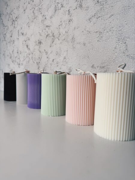 Smalks rievots cilindrs (7x9cm)